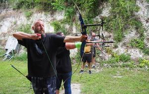 Entrainement à 20 m pour le concours à La Fère