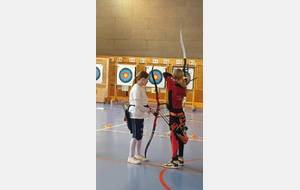 Célia en action......