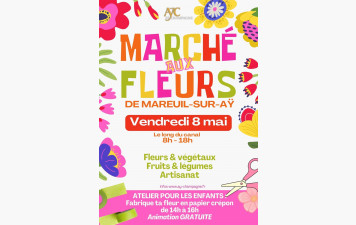 MARCHE AUX FLEURS DU 8 MAI 2026