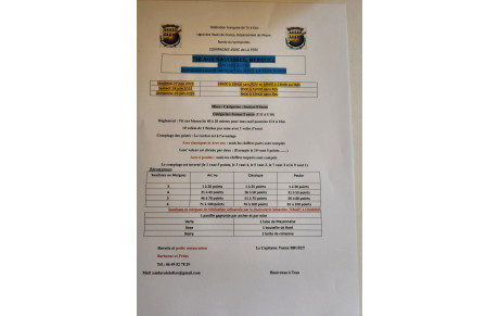 CONCOURS LOISIRS SAUCISSE MERGUEZ à LA FERE